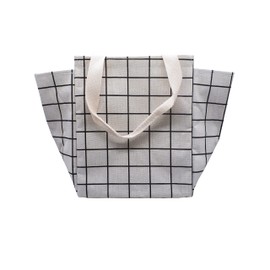 Insulated Lunch Tote Bag for Women Men Work Reusable Cooler Lunch Handbag for Bento Box with Interior Pockets Zipper for Kids School Picnic