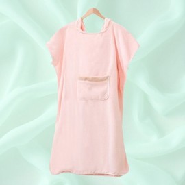 Shower robe, female bathing accessories, one-piece, hotel design, sauna gown