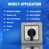 Keymoo 125A Rotary Changeover Switch with Master Switch Exterior Box,