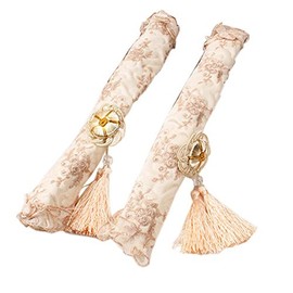 Luxury Lace Embroidery Refrigerator Fridge Door Handle Cover Handles Protector, 11