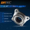 BRTEC 515040 2 Pack Front Wheel hub and Bearing Assembly