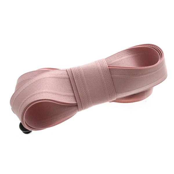VINGTAINE H-483-PK Twist Ribbon Banana Clip Hair Accessories, Pink