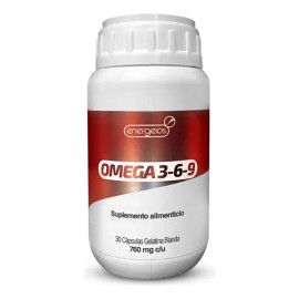Omega 3, 6 Y 9 Cápsulas Gelatina Blanda Suplemento 30 Cap Sabor Sin sabor                                                                             