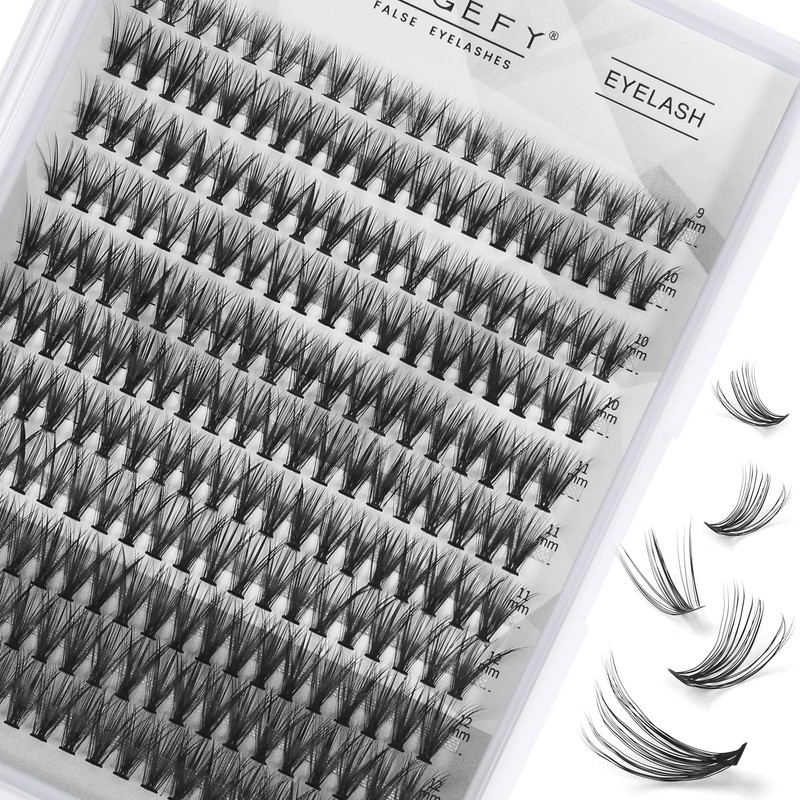 MAGEFY MAGEFY 220 pcs Cluster Lashes 30D 0.07C Eyelash Clusters