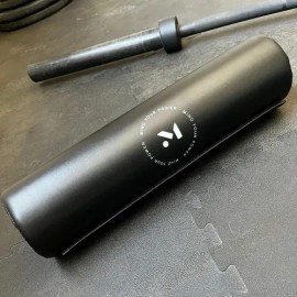 Almohadilla Para Barra Gym Piel Premium Mente Negro                                                                                                   