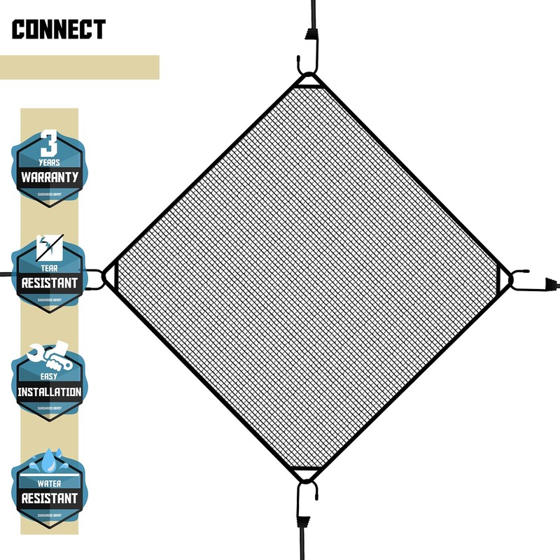 TANG Outdoor Air Conditioner Mesh Cover for Outside AC Units