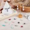 SUNNYCLUE 1 Box 105Pcs 7 Colors Acrylic Cross Charms Easter
