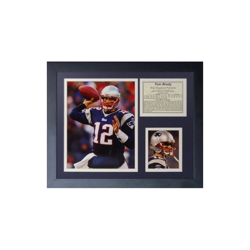 Legends Never Die "Tom Brady Home Framed Photo Collage, 11