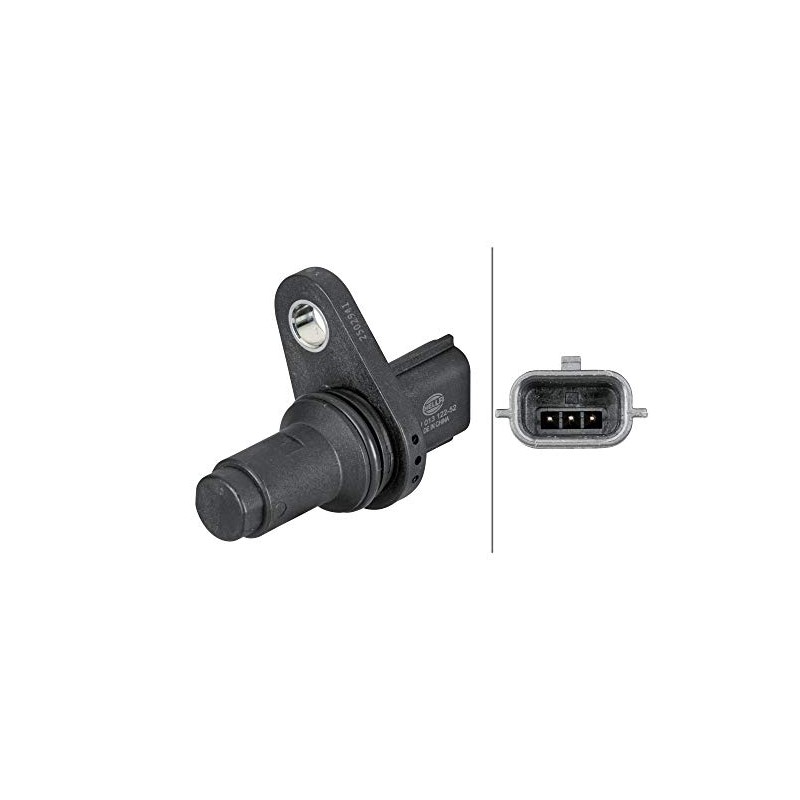 HELLA 6PU 013 122-521 Sensor, crankshaft pulse - 3-pin connector