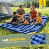 Double Sleeping Pad - Ultralight Sleeping Mat with Built-in Foot