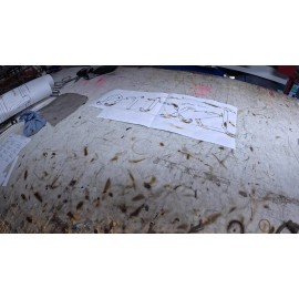 Metal Base Neon Tube Support with assembled with tie wire (Bag of 10)