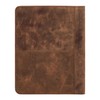 STILORD 'Emery' Real Leather Conference Folder A4 Business Portfolio with