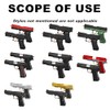 2Pack M1911 EVA Soft Foam Ejection Toy Blaster, Shooting with