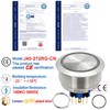 ZJWZJH 40mm Momentary Big Push Button Switch Start Switch 2