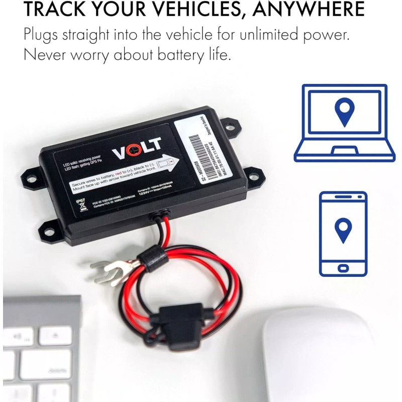 Brickhouse Security Livewire Volt Wired Car Tracker with GPS Tracking