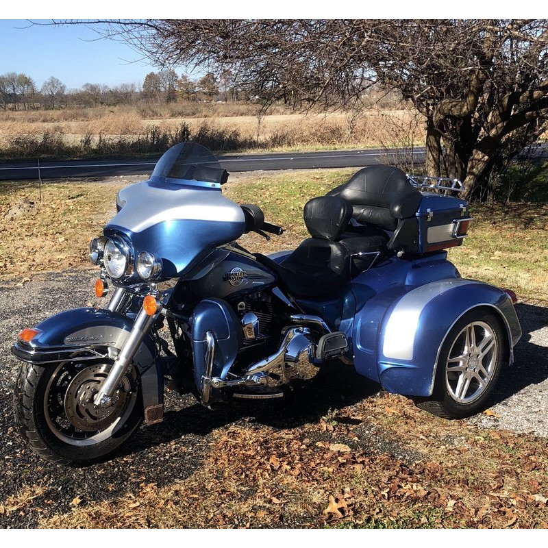 Sled Shields 8" Light Tint Windshield Compatible with Harley Davidson