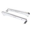 YDLMT 2 Pcs Chrome Left & Right Side Saddlebag Rail