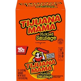 Penrose Tijuana Mama Pickled Sausages, 2.4 Ounce, 12 Pack