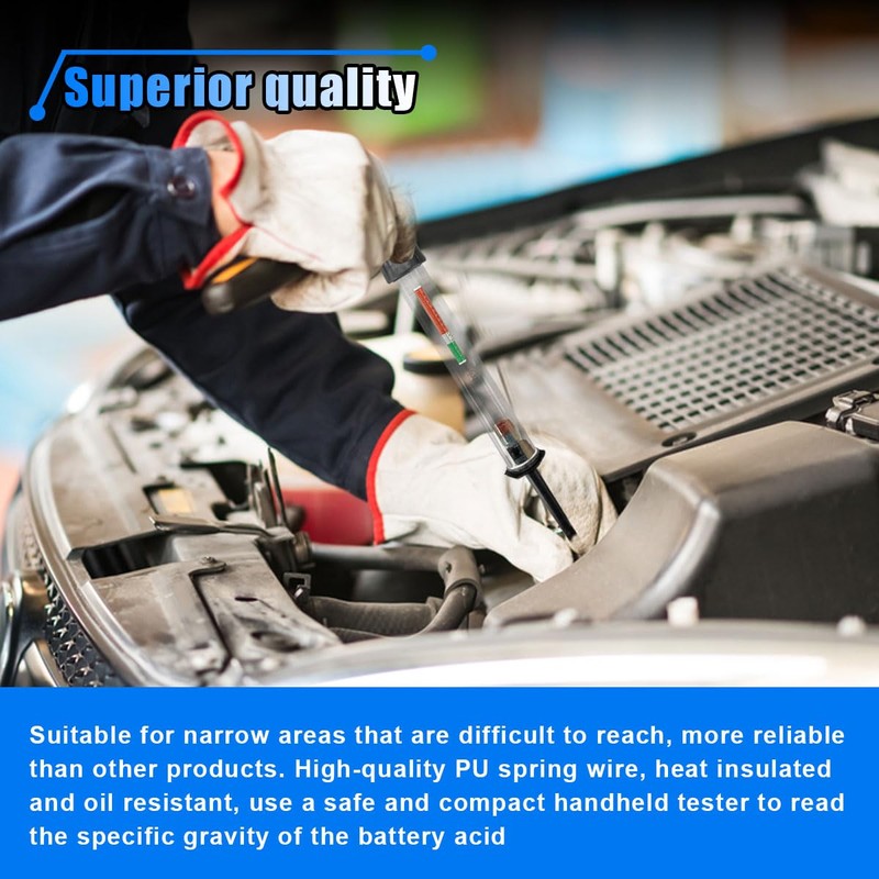 Car Battery Hydrometer, Precision & Fast Dectection Car Electric Hydraulic