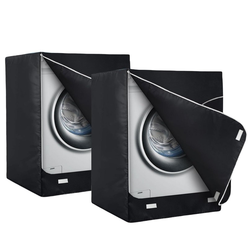 Ericlin 2-Pack Washer and Dryer Covers: Waterproof and Dustproof. Features