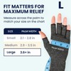 MEDILYMER Arthritis Gloves and Ice Pack (2+1 Set) Fingerless Compression