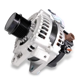 High Output Alternator For/Toyota Camry 2007-2009, Corolla 2009-2010, Matrix 2009-2013 For/Pontiac Vibe 2009-2010 For/Scion xB, L4 2.4L, Upgraded 100A 12V CW 7-Groove 27060-0H110 VND0396