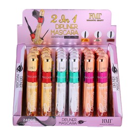 2 in 1 Lasting Dip Liner and Mascara by Romantic Beauty (Full Set (3 PIeces))