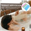 PACKOVE 4Pcs Exfoliating Bath Towels Portable Back Scrubber with Soft