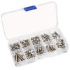 TUPARKA 200Pcs Nuts and Bolts Set Machine Screw and Nut