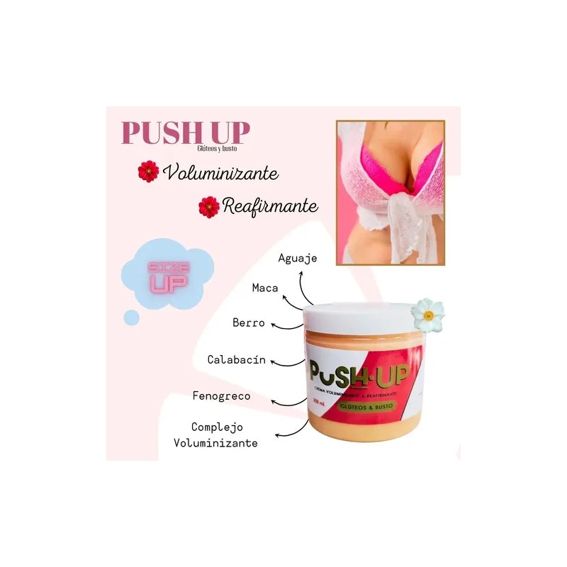Push Up Crema Voluminizante Para Glúteos Y Busto - 3