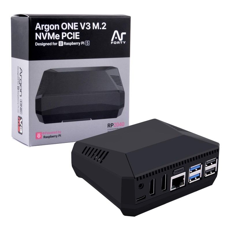 GeeekPi Argon ONE V3 M.2 NVME PCIE Case for Raspberry