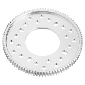 90 Tooth Cylindrical Aluminum Gear StraightTooth Deceleration Overspeed Parts 32mm