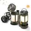 LUX OUTDOOR 3-in-1 Camping Fan with Flashlight & Lantern –