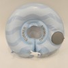 Newborn Baby Neck Float & Swim Ring - Moon Collar for Home Use (LF537) Free Size / Press Inflatable Collar Blue 10ea