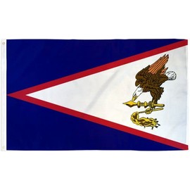American Samoa FLAG | 3x5 Ft | 100D Spun Super Polyester | Vibrant Colors, Brass Grommets, Fade Resistant