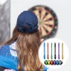 Bncxdc Darts, 18 Sets Dart Stems, Medium Dart Shafts, Universal