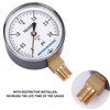 MEASUREMAN Diaphragm Type Capsule Low Pressure Gauge 3psi, 2-1/2" Dial,