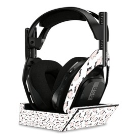 MightySkins Glossy Glitter Skin Compatible with Astro A50 Wireless Headphones + Base Station (Gen 4) - Raining Cats | Protective, Durable High-Gloss Glitter Finish | Easy to Apply | Made in The USA