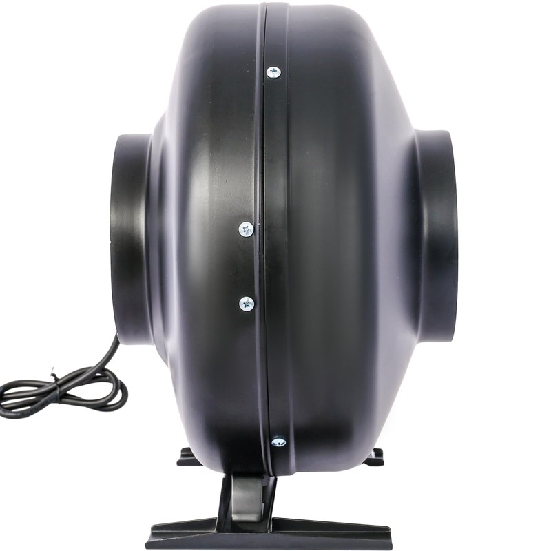 ROCKRAIN 6-Inch 412 CFM Inline Duct Fan: High-Performance Vent Blower