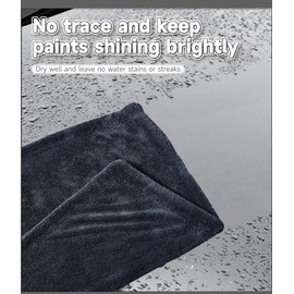 TzhgLfy Drying Towel for Car Detailing Super Absorption Water Microfiber for Tender Care Thickened Towel for Speeding up Drying Car 15.75''*23.62''