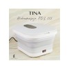 TINA Hidromasaje Para Pies Eléctrico Plegable FDL-118, con Burbujas y