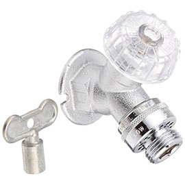 Woodford 24P1/2 Model 24 Chrome Wall Faucet, P 1/2 Inlet