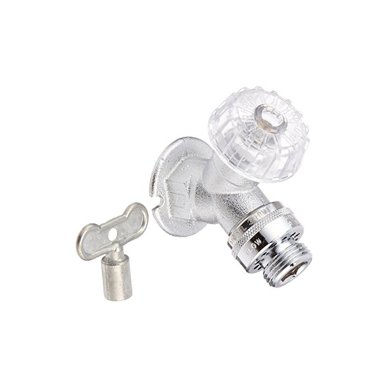Woodford 24P1/2 Model 24 Chrome Wall Faucet, P 1/2 Inlet