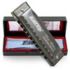 East Top Harmonica, Beginner, Blues Harmonica, C-tone, 10 Holes, 10