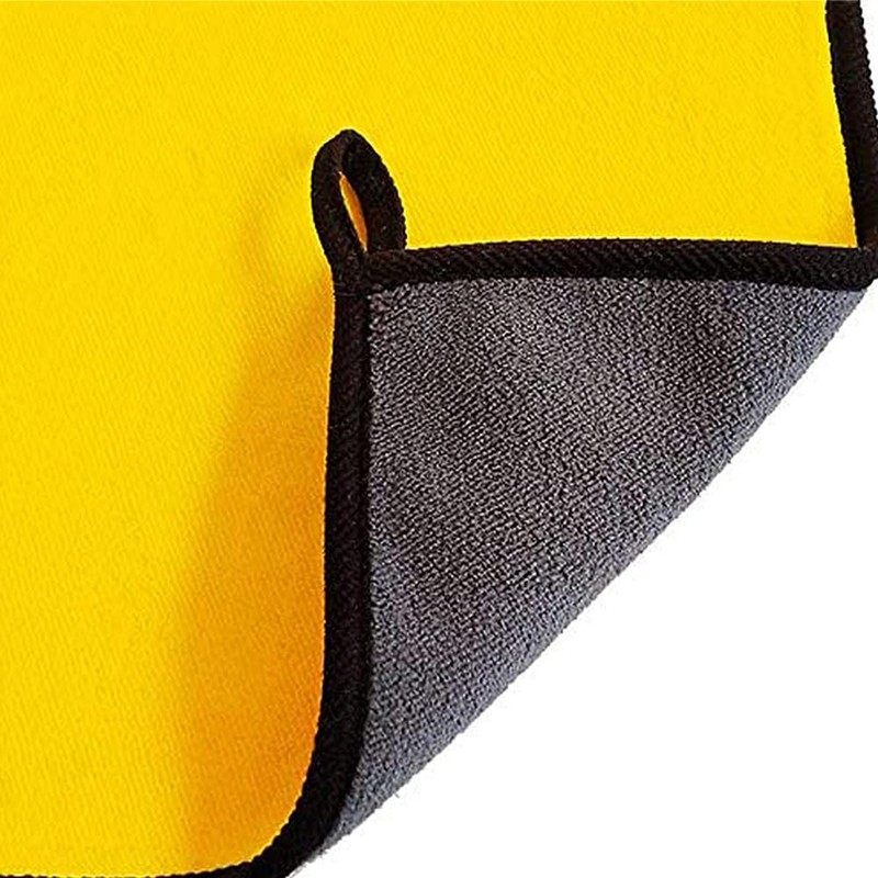 COLORWAY Car Cleaning Cloth, XL 50 x 60 cm, Microfibre,