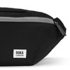 ROKA London Jubilee Sling Bag Recyled Nylon (Black)