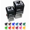 Regal Heraldic Griffin Self-Inking Rubber Stamp Ink Stamper - 1-1/2