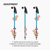 Fizan Compact 3 Trekking Poles – 5.6 oz Ultralight, Backpacking,