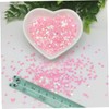 Healvian 50g Heart-Shaped Nail Sequins Nail Flakes for Creative Decoration