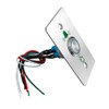 GAGALOR Waterproof Doorbell Button Lighted Push Switch With LED NO&NC